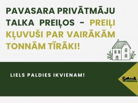 Preiļi kļuvuši par vairākām tonnām tīrāki! 
